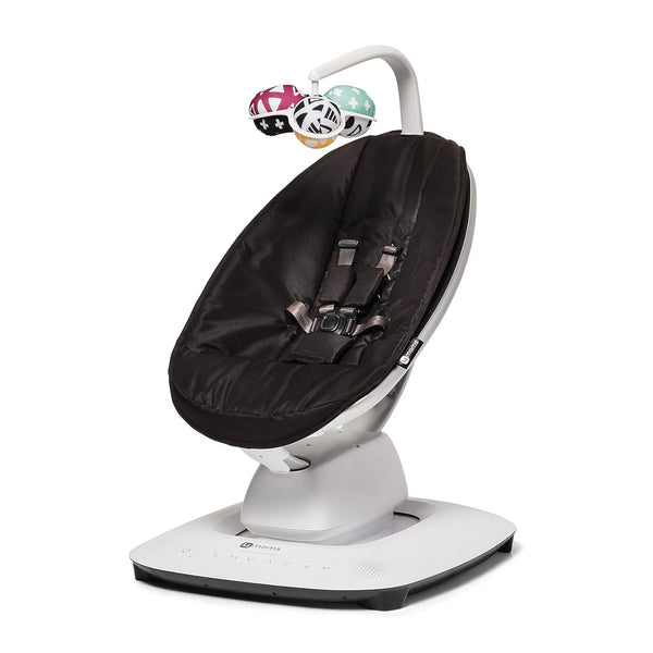 4moms mamaRoo 5.0 Multi-Motion Baby Swing, Black