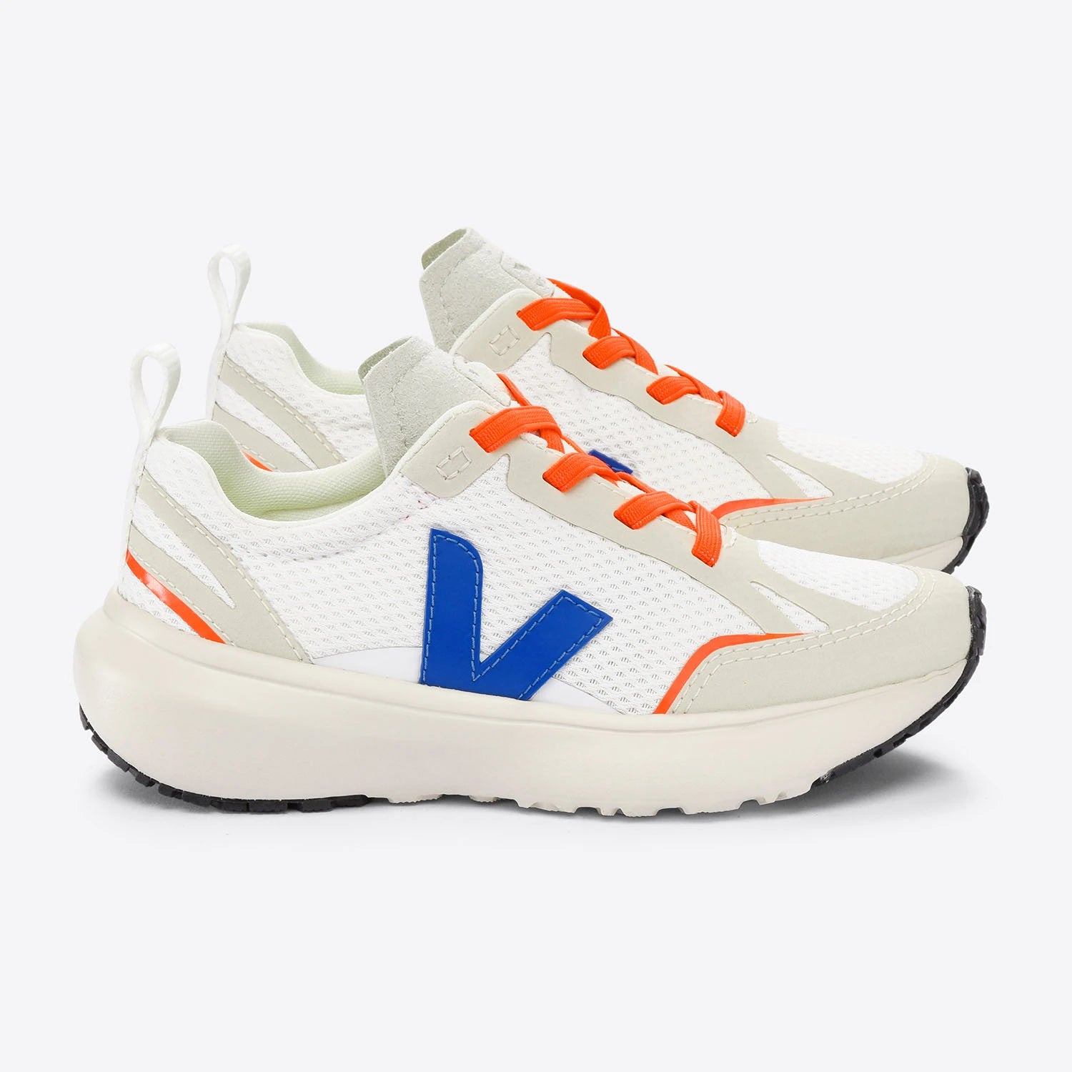 Kids Trainers - Veja Kids Canary Elastic Laces Alveomesh | Small Smart UK