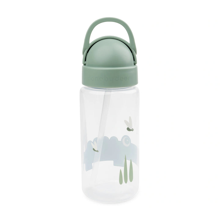 Done by Deer non-spill children's water bottle with carry handle.