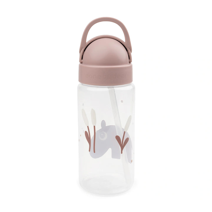 Done by Deer non-spill children's water bottle with carry handle.