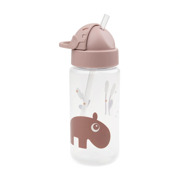 Done by Deer Kids Water Bottle With Straw - Croco & Ozzo