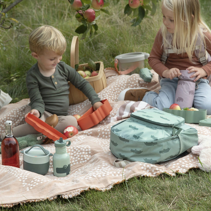 The Done by deer to go lunch bowl is versatile for various outdoor meals.