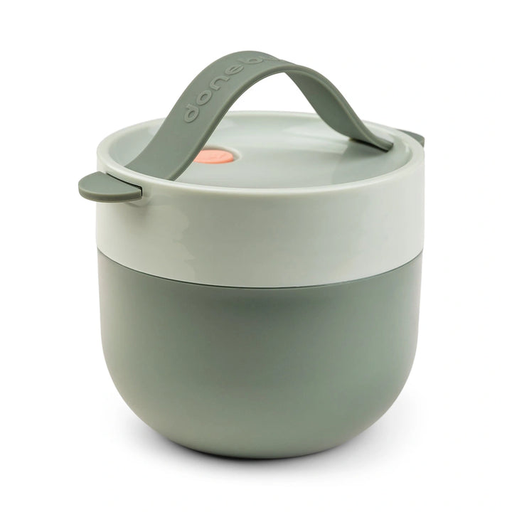 Done by Deer To Go Lunch Bowl - Green - 550ml with Carry Handle