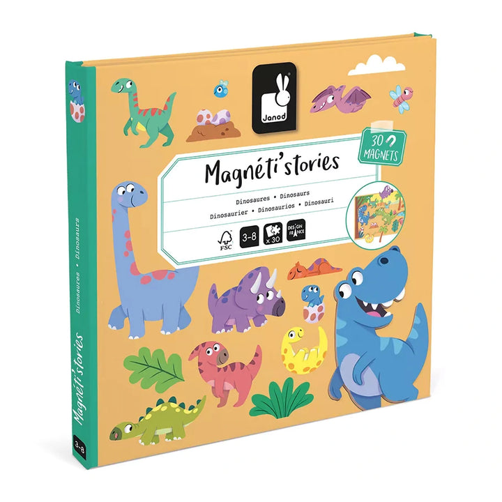 Janod magnetibook Stories - Dinosaurs