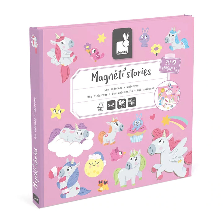 Janod magnetibook Stories - Unicorns