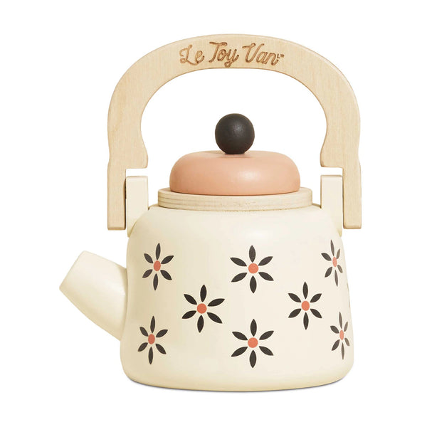 Le Toy Van Wooden Toy Kettle - Vintage