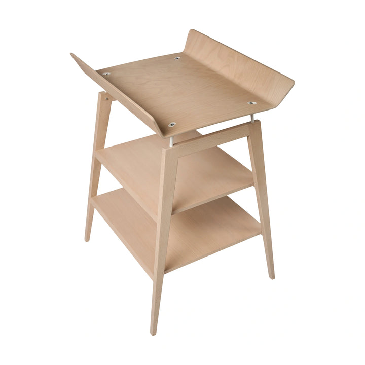 Elegant Leander Linea™ changing table in beech wood.