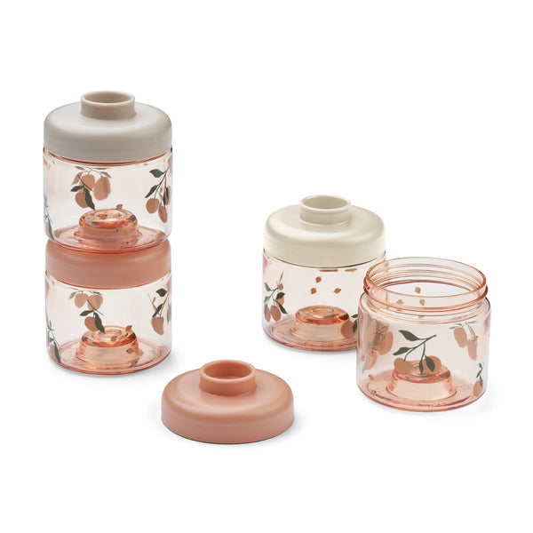 Liewood dominique baby food storage boxes 4-pack