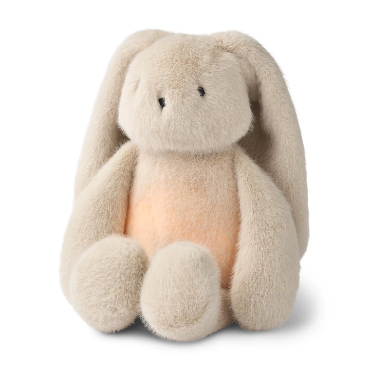 Liewood hattie humming rabbit soft toy with LED-light