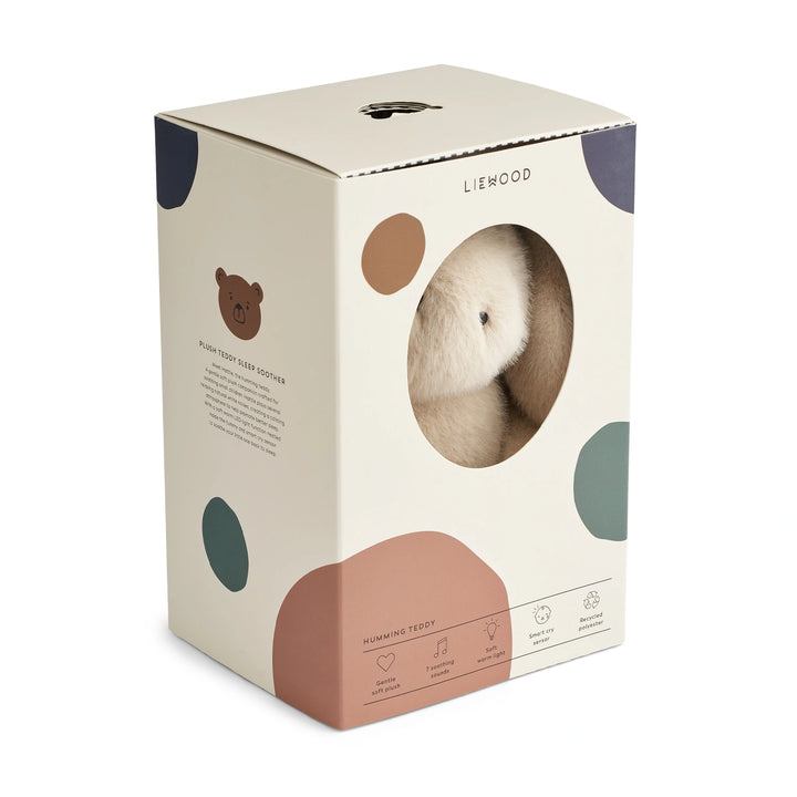 Liewood baby comfort toy with smart cry detection.