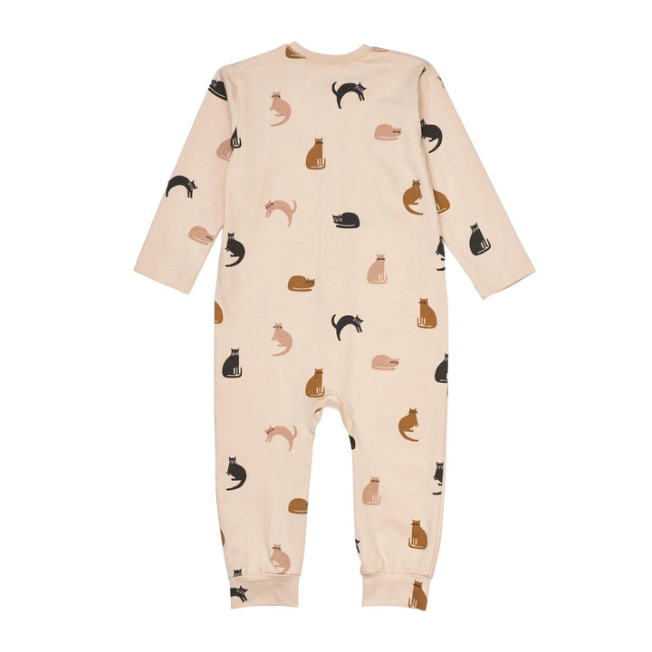 Liewood Birk Pyjama Jumpsuit - Miauw/Apple Blossom Mix