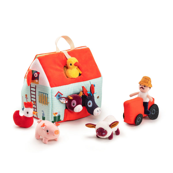 Lilliputiens My First Farm - Soft Portable Playset