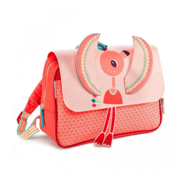 Lilliputiens Anais Flamingo Schoolbag - Pink