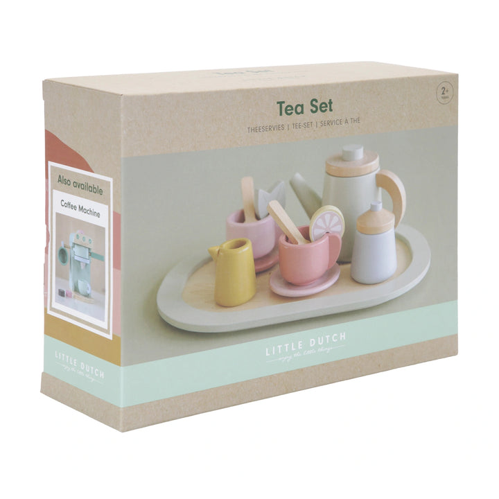 Tea party set for kids by Little Dutch. Perfect for gift.