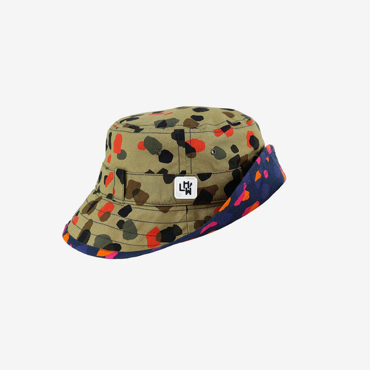 fun leopard bucket hat kids