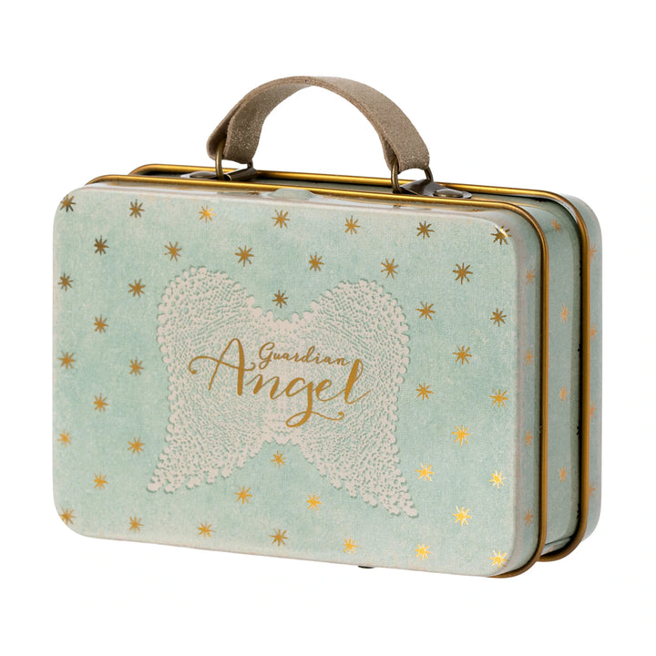 Maileg Angel Mouse In Suitcase Little Sister