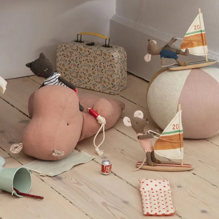 Maileg Beach Mice toy for imaginative seaside play.