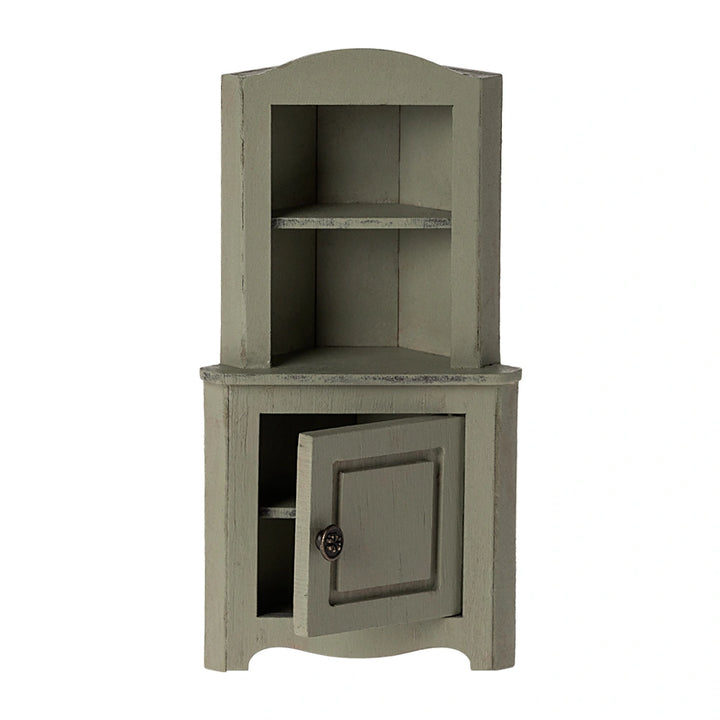 Maileg Corner Cabinet - Light Green