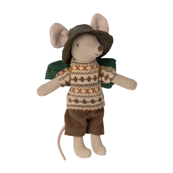 Maileg Hiker Mouse Big Brother