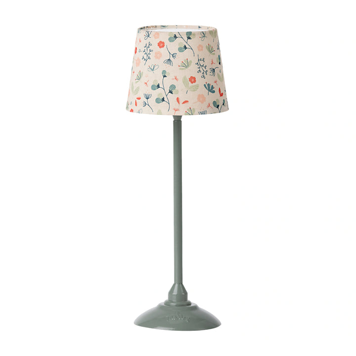 Maileg Miniature Floor Lamp in mint