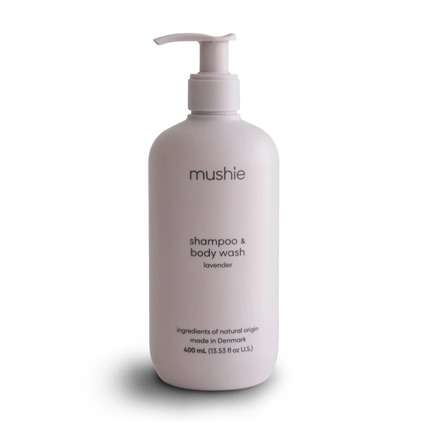 Mushie Baby Shampoo and Body Wash - Lavender - 400ml