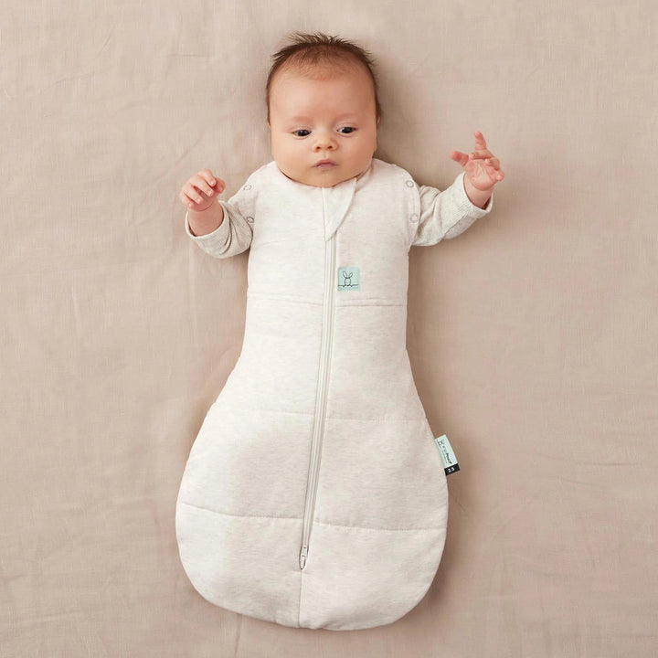 Organic Swaddle Sleeping Bag 2.5 TOG - Oatmeal