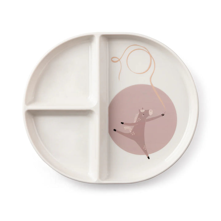 Sebra Baby Plate - Teeny Toes - Tastii Divided Plate