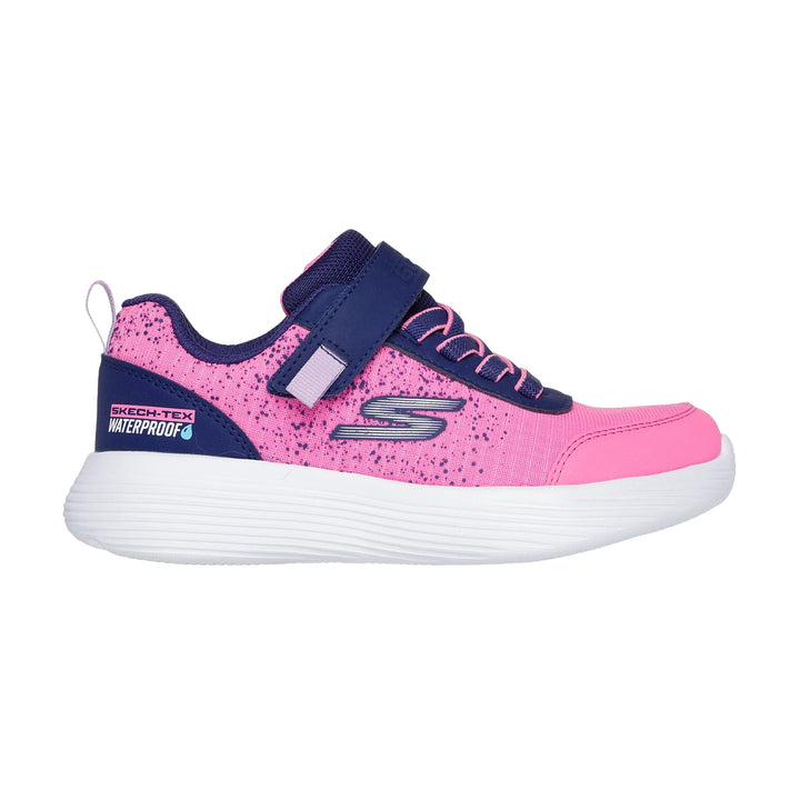 Skechers GO RUN 400 V.2 Girls Trainers - Navy Hot Pink