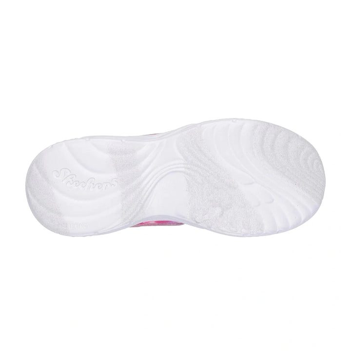 Skechers Magical Collection® Wing Brites girls’ sneaker with Skechers logo detail.