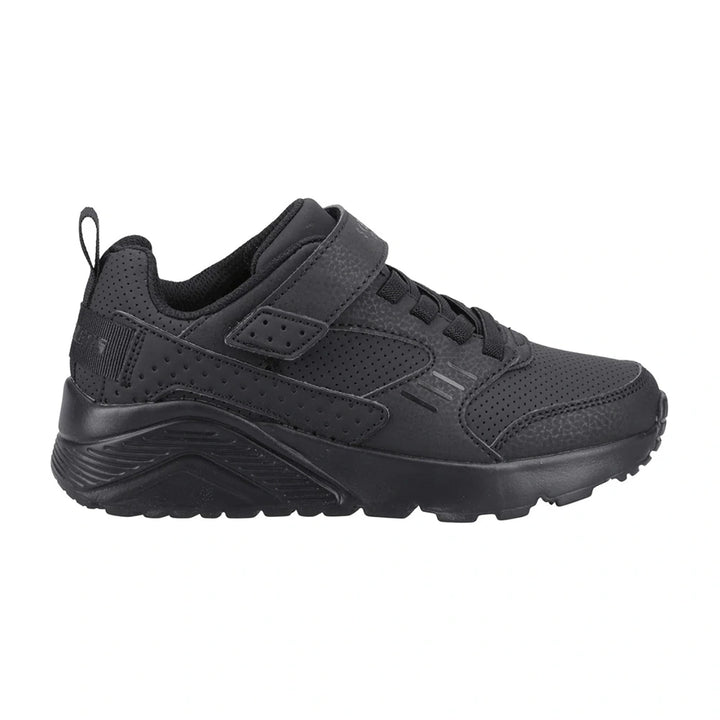 Skechers Black School Shoes - Uno Lite Donex