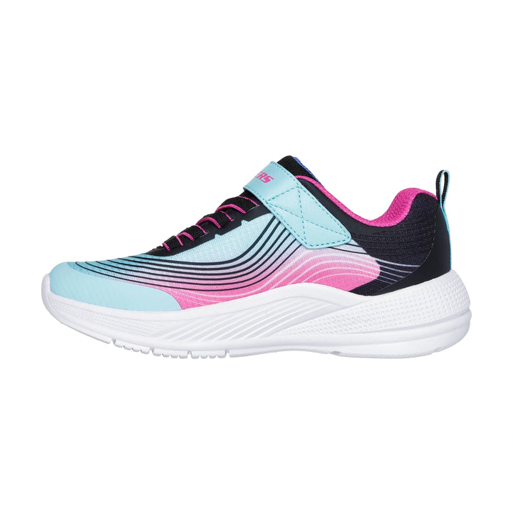 Skechers Trainers with multicolor mesh upper and haptic overlay