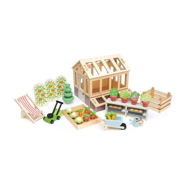 Tender Leaf Greenhouse and Garden Set