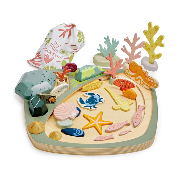 Tender Leaf Toy seaside playset arrangement.