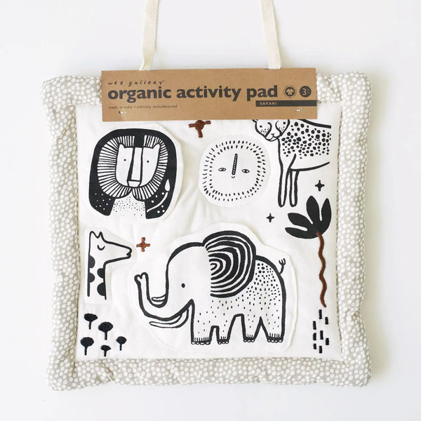 We Gallery Organic Activity Pad for Newborn - Safari