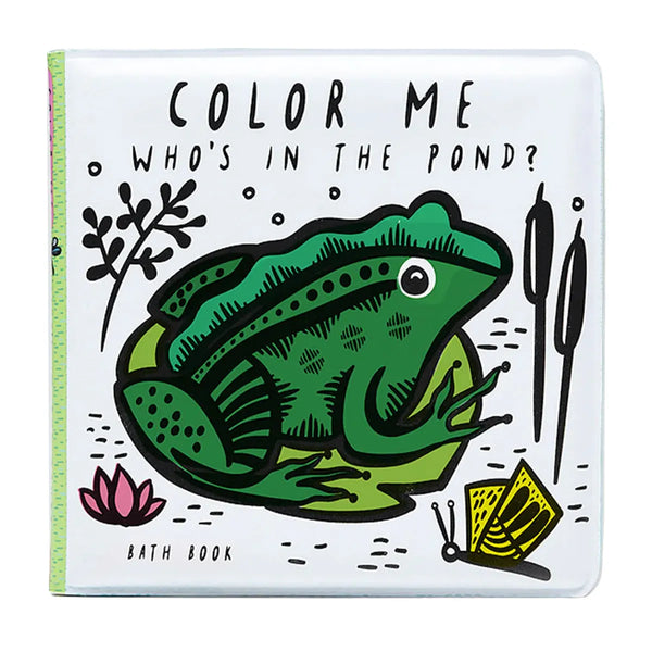 Wee Gallery Colour Changing Bath Book - Who's In The Pond