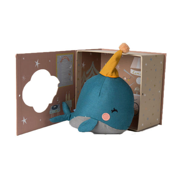 Whale Wendy in gift box - 21 cm