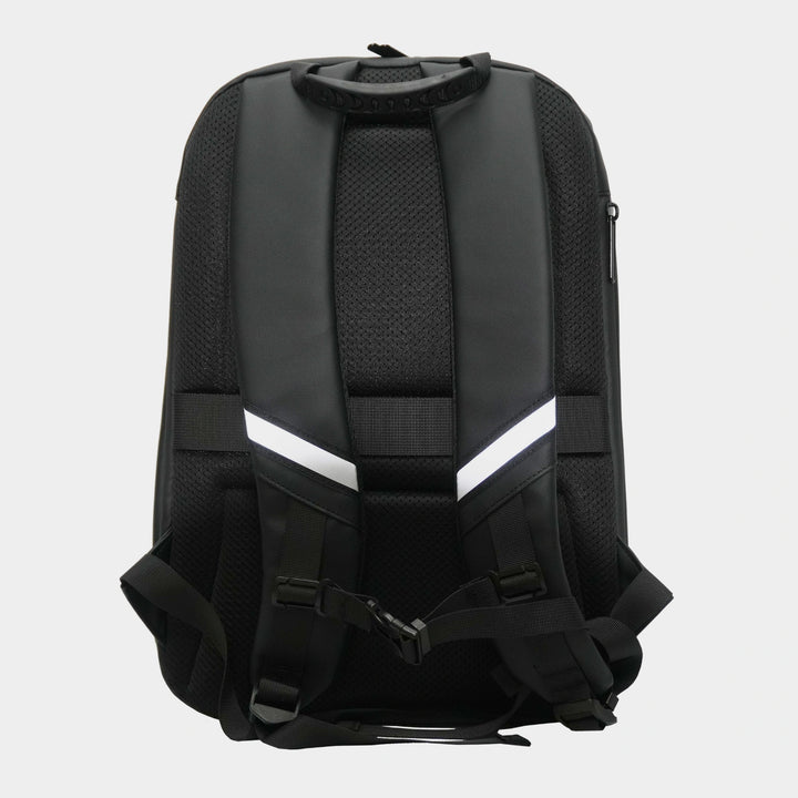 Lightweight backpack with LED display, perfect for balance bike riders.