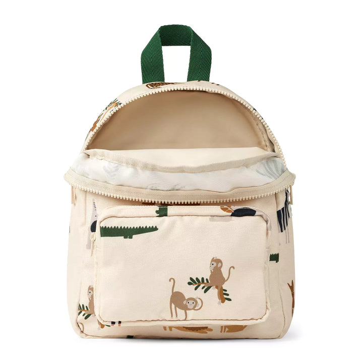 Stylish and practical: The Allan Backpack is made from recycled polyester, perfect for eco-conscious families.