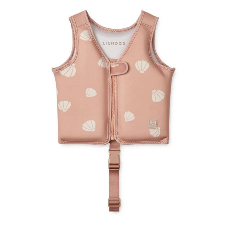 The lightweight and flexible neoprene construction of the Liewood Dove Swim Vest, ensuring freedom of movement for your little one during aquatic adventures.