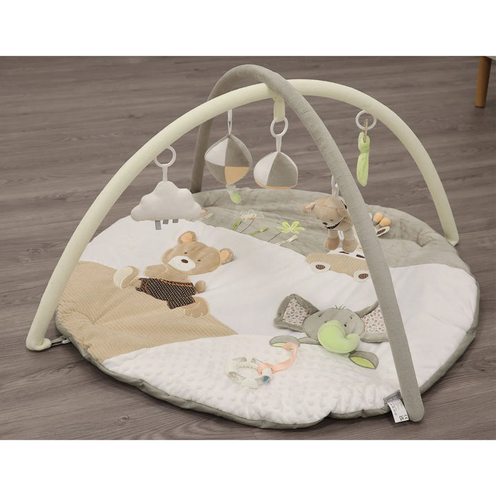 MiniDream Baby Play Mat Gym with 5 Toys