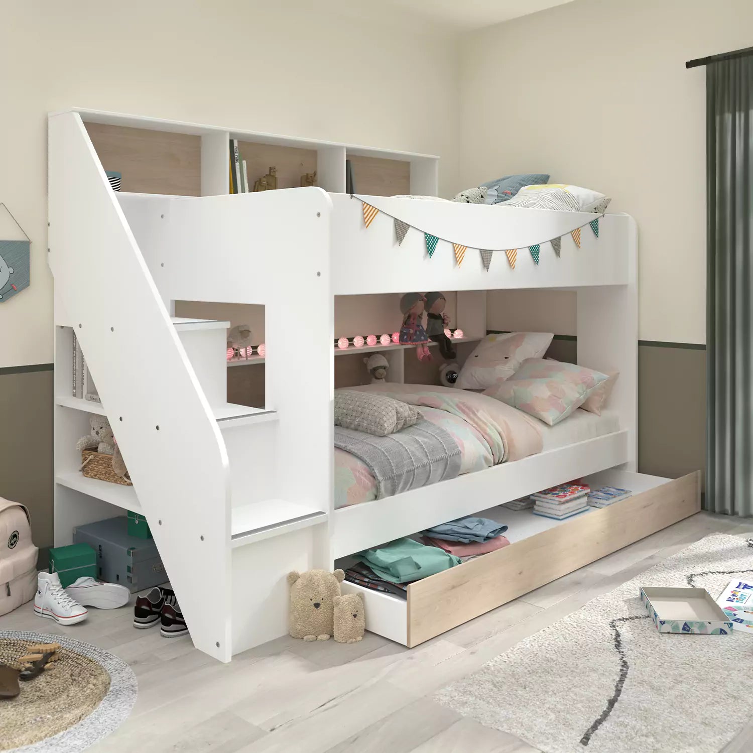 Parisot Bibliobed Bunk Bed for Kids - SmallSmartUK