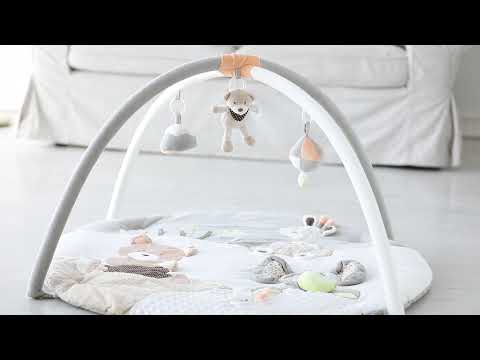 Video of MiniDream Musical Baby Play Mat & Gym - Safari