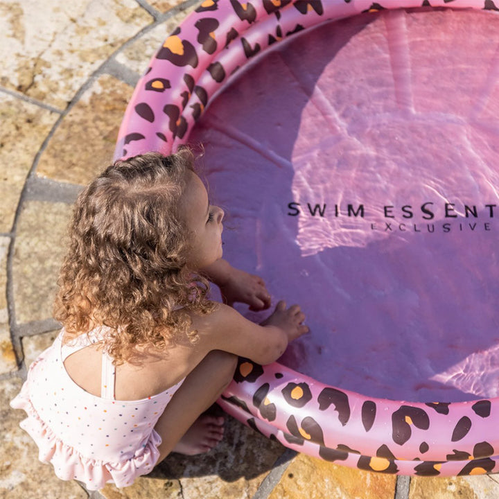 Swim Essentials Kids Pool 150cm- Rose Gold Leopard