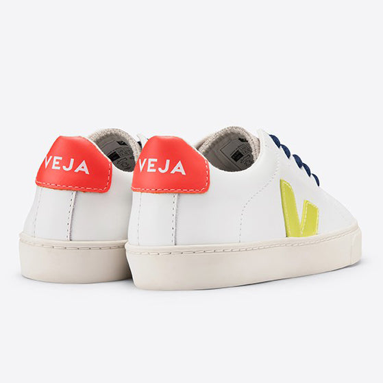 Veja esplar extra discount white orange fluo