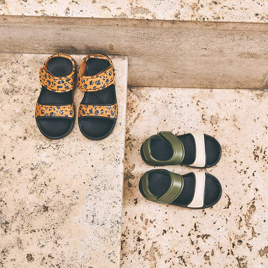 Kids Sandals Blumer Sandals Dot Rose Mustard Leo Liewood